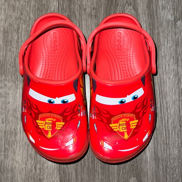 CROCS Other - Kids Size 12C Car’s Lightning McQueen Crocs. Gently worn